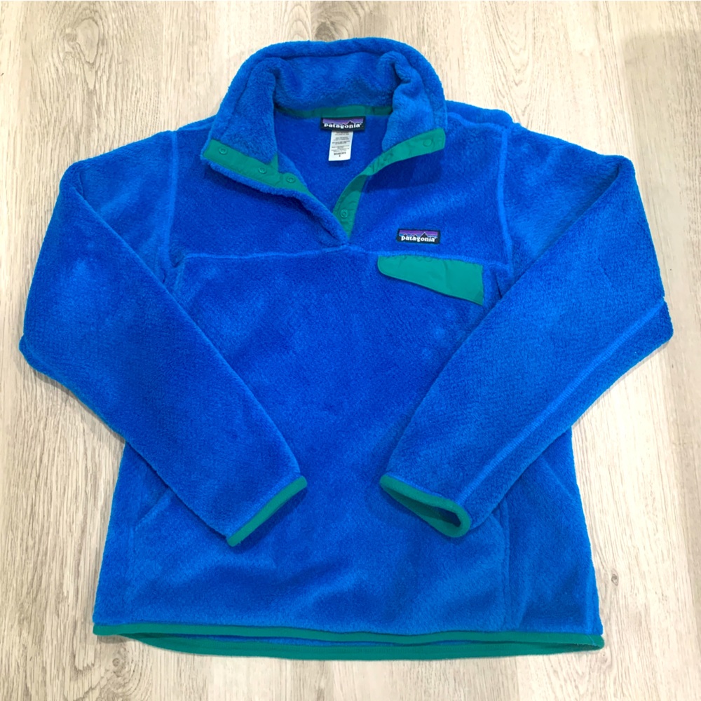 Women’s Patagonia Fleece Pullover Re-tool Snap-T size Small